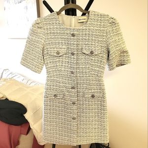 Tweed mini dress